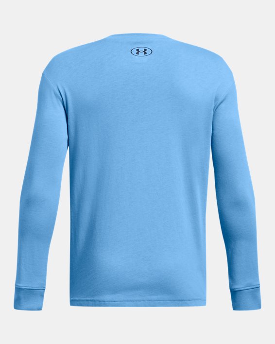 Kids' SFC Long Sleeve Graphic T-Shirt in Blue image number 1